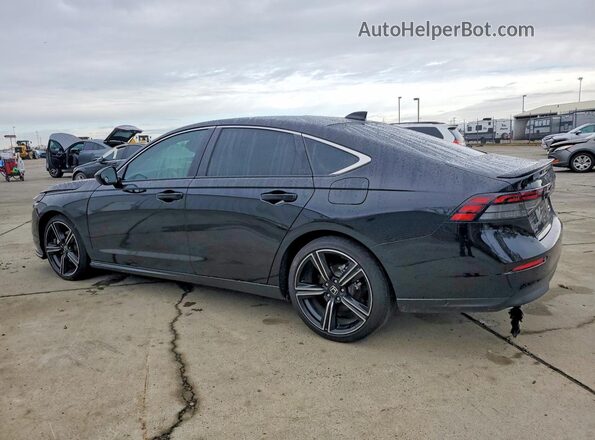 1HGCY2F56SA056558 2025 HONDA ACCORD Черный Задняя левая четверть