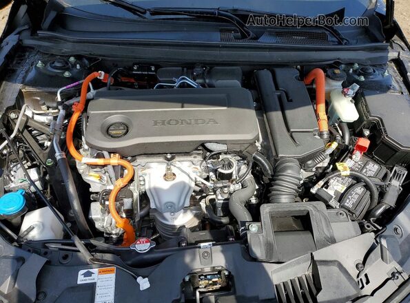 1HGCY2F56SA091584 2025 HONDA ACCORD Black უკანა სალონის ხედი