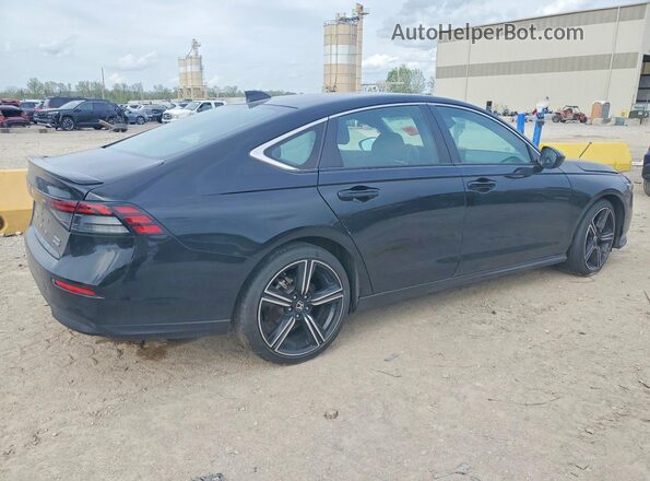 1HGCY2F57PA057998 2023 HONDA ACCORD Black Tył prawy