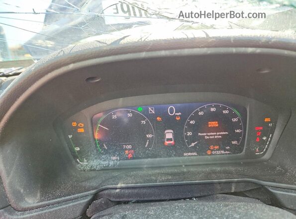 1HGCY2F57RA010506 2024 HONDA ACCORD Синий Вид щитка приборов