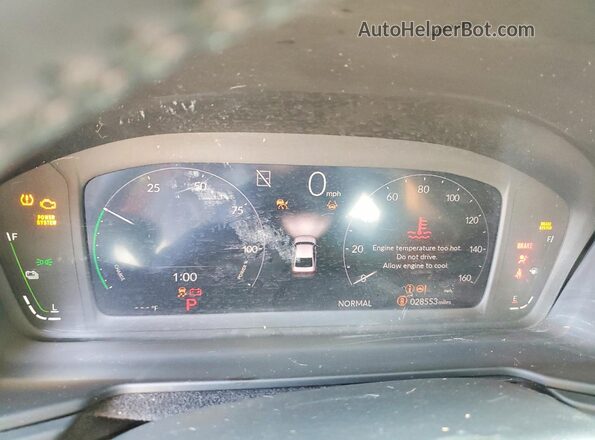 1HGCY2F57SA019471 2025 HONDA ACCORD Черный Вид щитка приборов