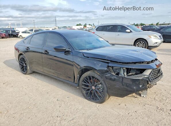 1HGCY2F57SA019471 2025 HONDA ACCORD Черный Передняя правая четверть