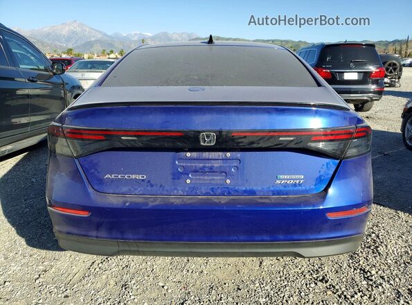 1HGCY2F58PA039770 2023 HONDA ACCORD Blue Vista trasera
