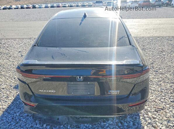 1HGCY2F59RA038548 2024 HONDA ACCORD Black უკანა ხედი