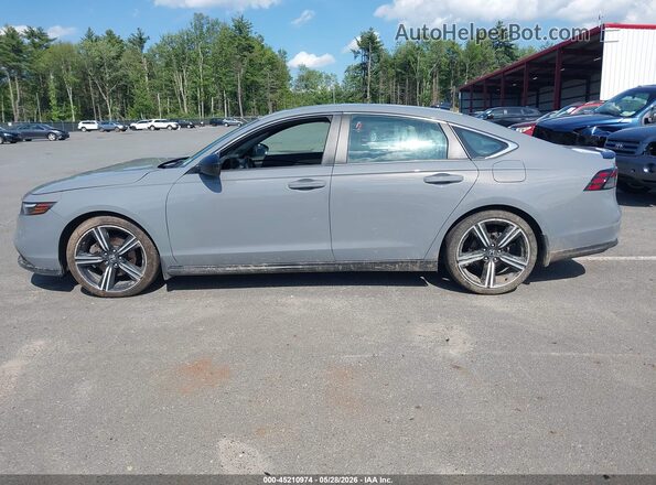 1HGCY2F5XPA005197 2023 HONDA ACCORD HYBRID Gray Widok wnętrza 360 stopni