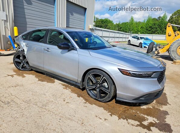 1HGCY2F5XRA063961 2024 HONDA ACCORD Silver Przód prawy