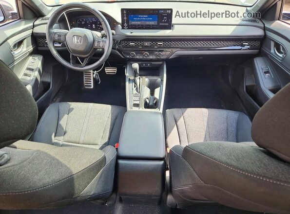 1HGCY2F5XRA063961 2024 HONDA ACCORD Silver Widok deski rozdzielczej