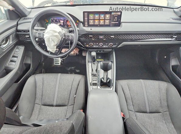 1HGCY2F5XSA033462 2025 HONDA ACCORD Серый Вид панели приборов