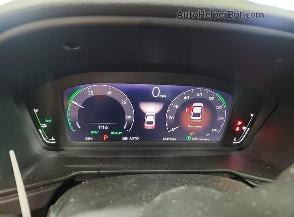 1HGCY2F5XSA043876 2025 HONDA ACCORD Серебряный Вид щитка приборов