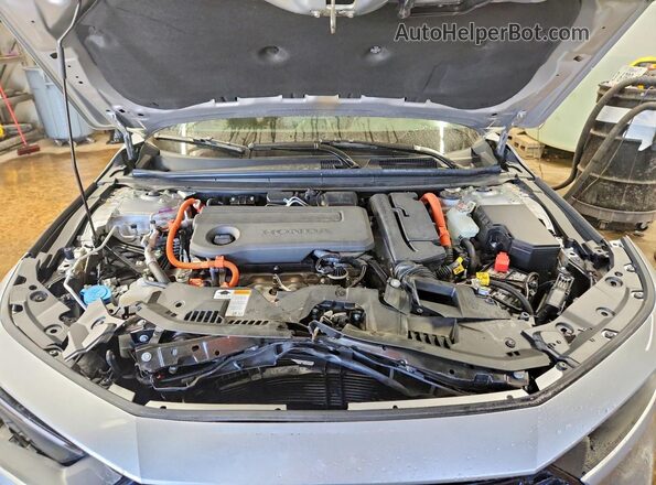 1HGCY2F5XSA043876 2025 HONDA ACCORD Серебряный Вид задней части салона