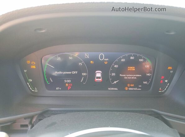 1HGCY2F62TA004113 2026 HONDA ACCORD Серый Вид щитка приборов