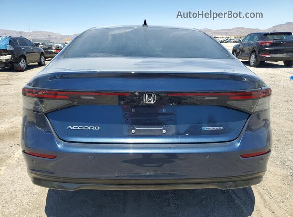 1HGCY2F63RA069819 2024 HONDA ACCORD Blue Widok z tyłu