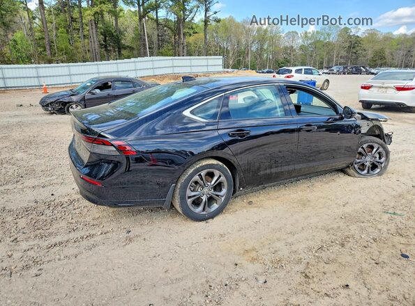 1HGCY2F64PA066201 2023 HONDA ACCORD Черный Задняя правая четверть