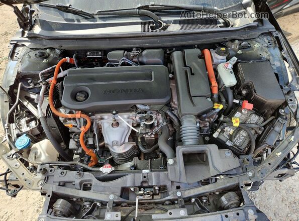 1HGCY2F64PA066201 2023 HONDA ACCORD Черный Вид задней части салона