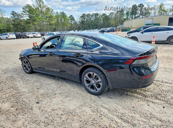 1HGCY2F64PA066201 2023 HONDA ACCORD Черный Задняя левая четверть