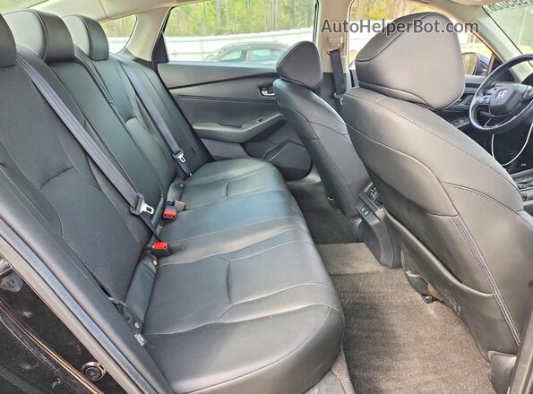 1HGCY2F64PA066201 2023 HONDA ACCORD Черный Вид задних сидений