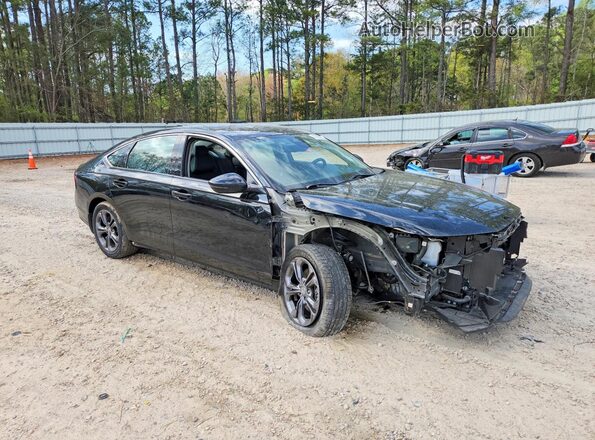 1HGCY2F64PA066201 2023 HONDA ACCORD Черный Передняя правая четверть