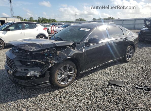 1HGCY2F64SA012373 2025 HONDA ACCORD Black Vista tres cuartos delantera izquierda