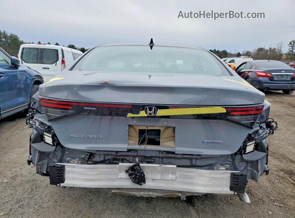 1HGCY2F64SA087901 2025 HONDA ACCORD Gray Widok z tyłu