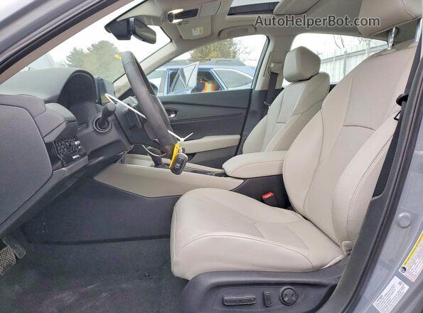 1HGCY2F64SA087901 2025 HONDA ACCORD Gray Widok wnętrza z przodu