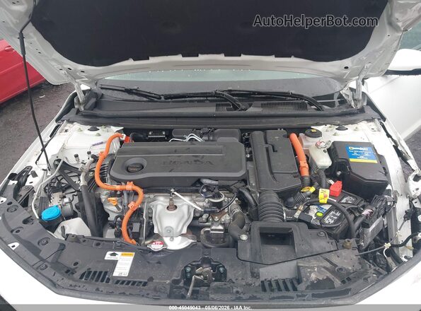 1HGCY2F65RA074505 2024 HONDA ACCORD HYBRID Белый Вид сзади