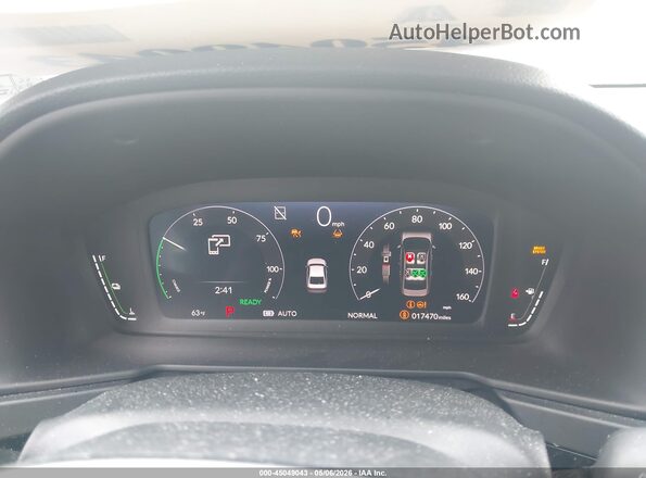 1HGCY2F65RA074505 2024 HONDA ACCORD HYBRID Белый Вид задних сидений
