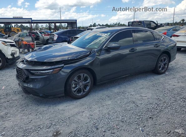 1HGCY2F69RA087869 2024 HONDA ACCORD Угольный Передняя левая четверть