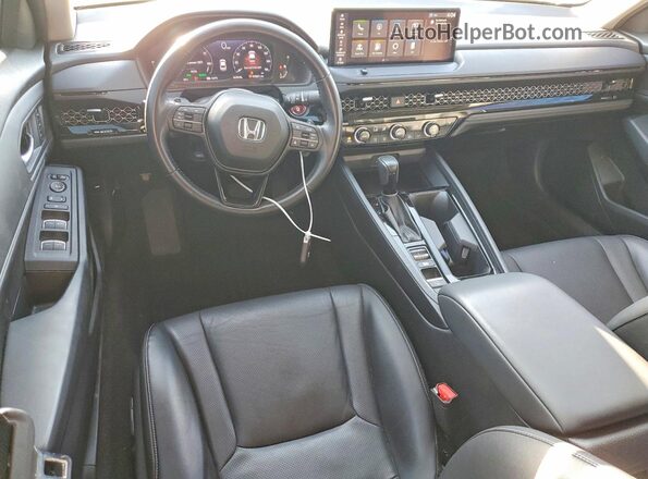 1HGCY2F6XPA069670 2023 HONDA ACCORD Черный Вид панели приборов