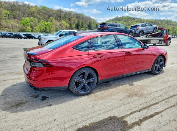 1HGCY2F70PA039196 2023 HONDA ACCORD Бордовый Задняя правая четверть