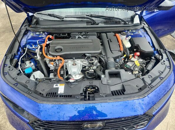 1HGCY2F70PA061859 2023 HONDA ACCORD Blue Vista interior trasera