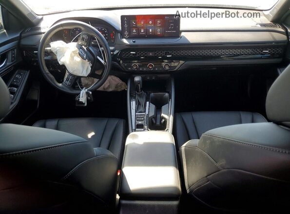 1HGCY2F70RA038150 2024 HONDA ACCORD Синий Вид панели приборов