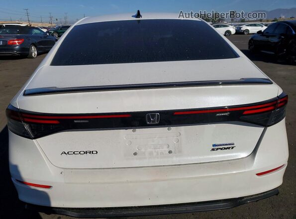 1HGCY2F71SA052998 2025 HONDA ACCORD White Вид ззаду