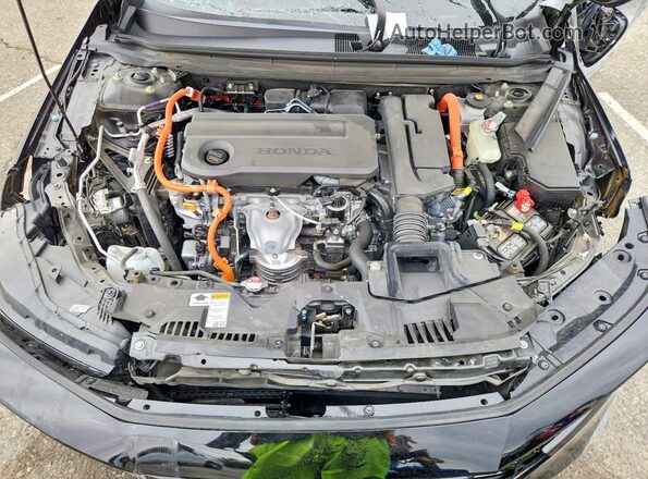 1HGCY2F73RA053371 2024 HONDA ACCORD Black Widok wnętrza z tyłu