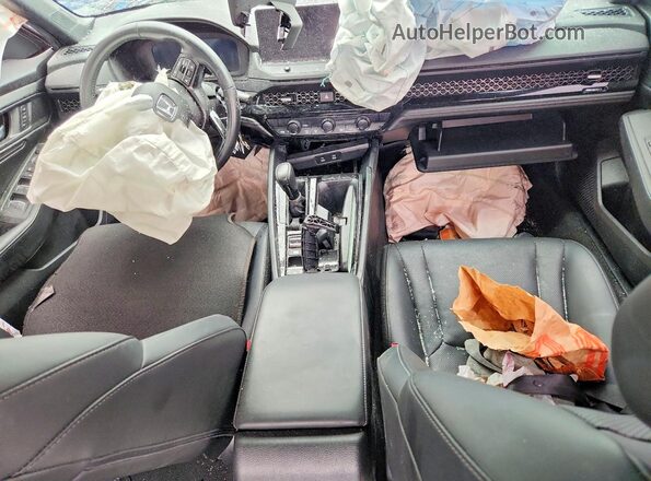 1HGCY2F73RA053371 2024 HONDA ACCORD Black Widok deski rozdzielczej