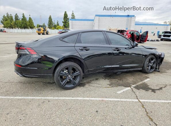 1HGCY2F73RA053371 2024 HONDA ACCORD Black Tył prawy