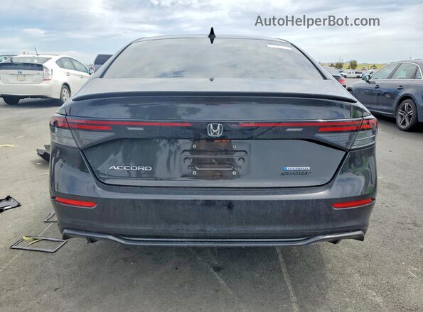 1HGCY2F76RA065028 2024 HONDA ACCORD Black უკანა ხედი