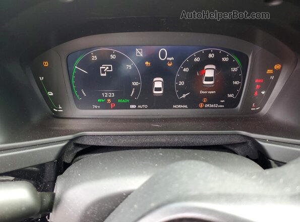1HGCY2F76RA065028 2024 HONDA ACCORD Black ხელსაწყოთა პანელის ხედი