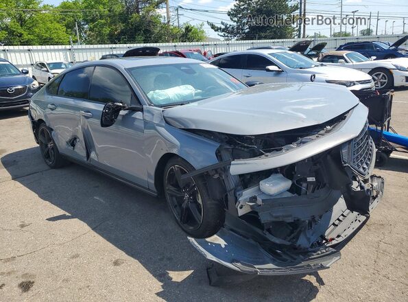 1HGCY2F76RA080788 2024 HONDA ACCORD Gray Przód prawy