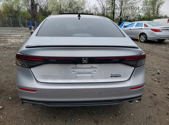 1HGCY2F77SA059244 2025 HONDA ACCORD Silver Rear view