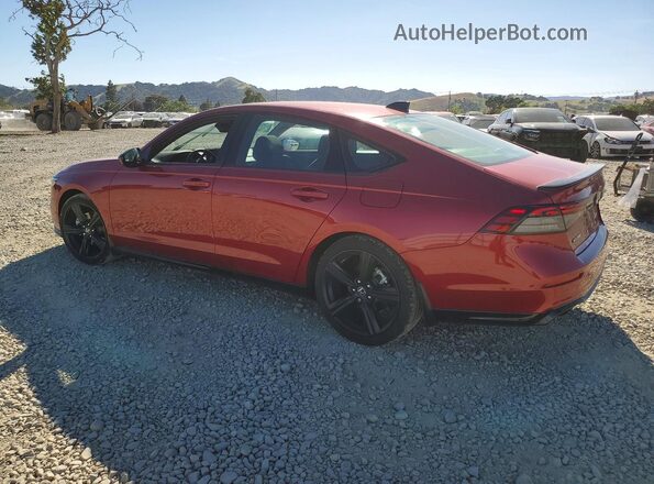 1HGCY2F77SA064069 2025 HONDA ACCORD Красный Задняя левая четверть