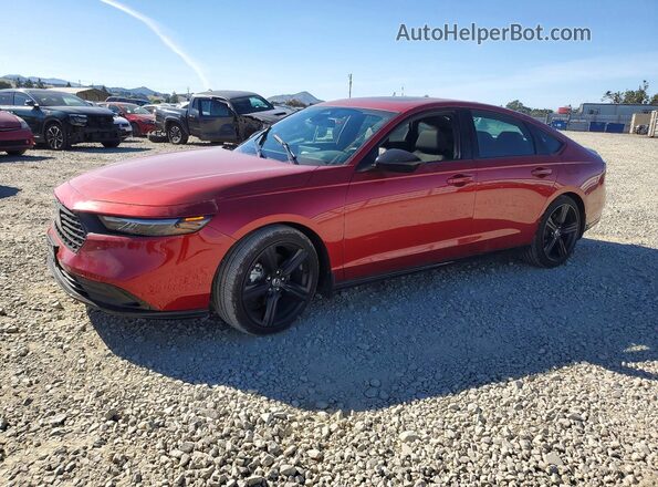 1HGCY2F77SA064069 2025 HONDA ACCORD Красный Передняя левая четверть