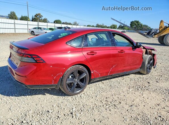 1HGCY2F77SA064069 2025 HONDA ACCORD Красный Задняя правая четверть