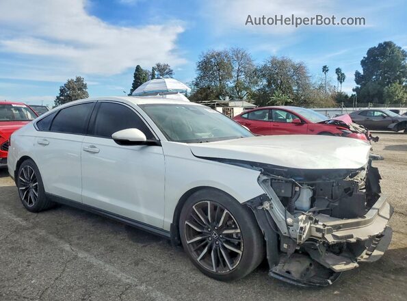 1HGCY2F80RA028405 2024 HONDA ACCORD White Передня права чверть