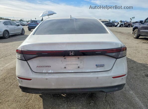 1HGCY2F80RA028405 2024 HONDA ACCORD White Вид ззаду
