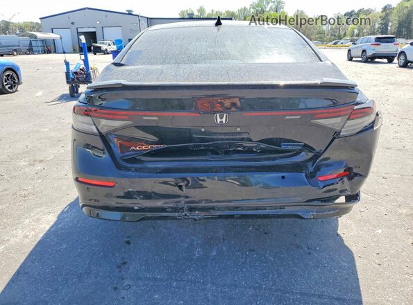 1HGCY2F80RA062277 2024 HONDA ACCORD Черный Вид сзади