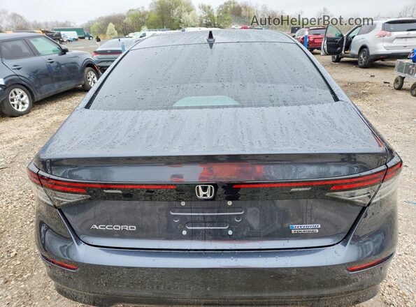 1HGCY2F81PA064343 2023 HONDA ACCORD Серый Вид сзади