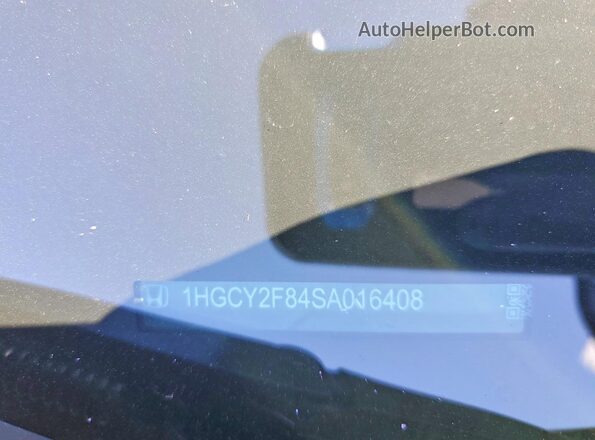 1HGCY2F84SA016408 2025 HONDA ACCORD Black Вид підкапотного простору