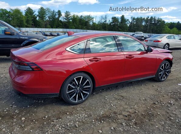 1HGCY2F85RA050819 2024 HONDA ACCORD Красный Задняя правая четверть