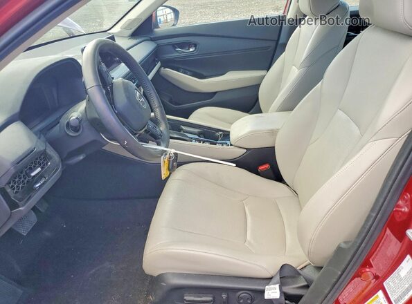 1HGCY2F85RA050819 2024 HONDA ACCORD Красный Вид салона спереди
