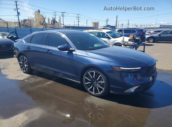 1HGCY2F87SA065022 2025 HONDA ACCORD Синий Передняя правая четверть